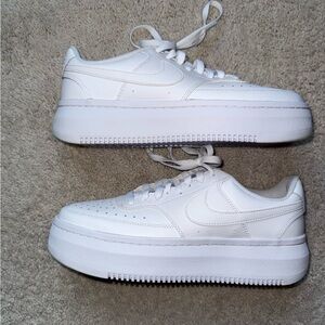Nike White Mesh Sneakers